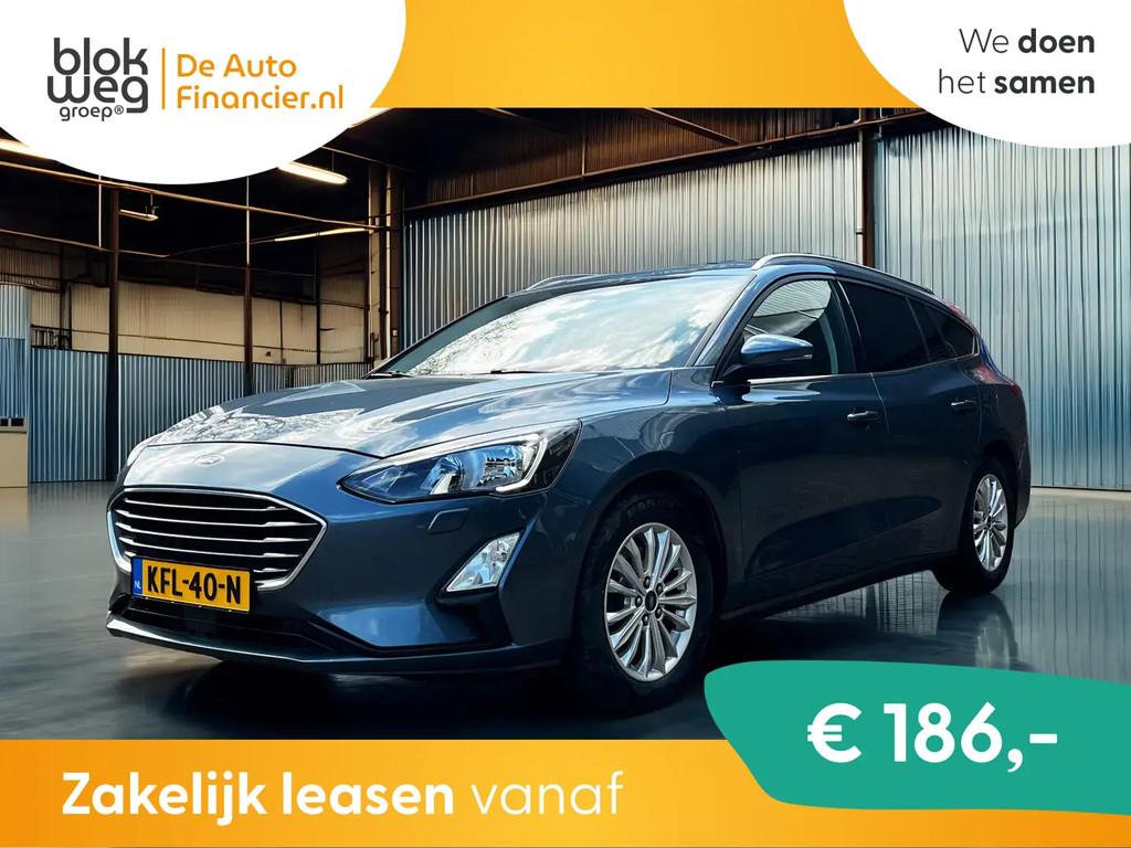 Ford Focus 1.0 EcoBoost Vignale carplay_Camera_ € 10.940,0, 125 pk, Gebruikt, Blauw, Geïmporteerd