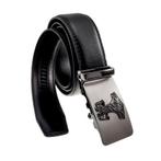 Automatische Riem Heren Zwart PU-Imitatieleer Verstelbaar, Birgitta-Gracht 33, 6465 EL Kerkrade, Nederland, Verzenden, Zwart, Nieuw