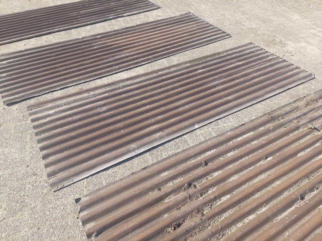golfplaat decoratief - gratis, Doe-het-zelf en Verbouw, Dakpannen en Dakbedekking, Ophalen, Gebruikt, Overige kleuren, 5 tot 10 m²