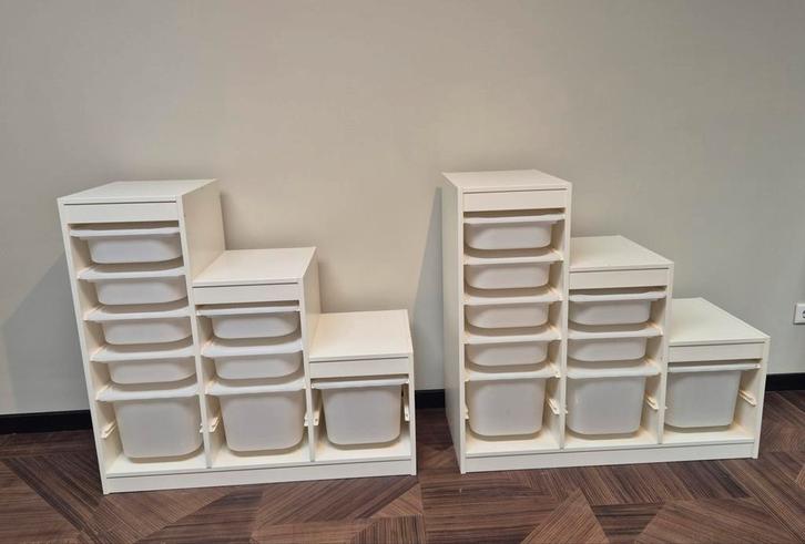 2  x Ikea Trofast opbergcombinatie met bakken, Huis en Inrichting, Kasten | Overige, Gebruikt, Ophalen of Verzenden