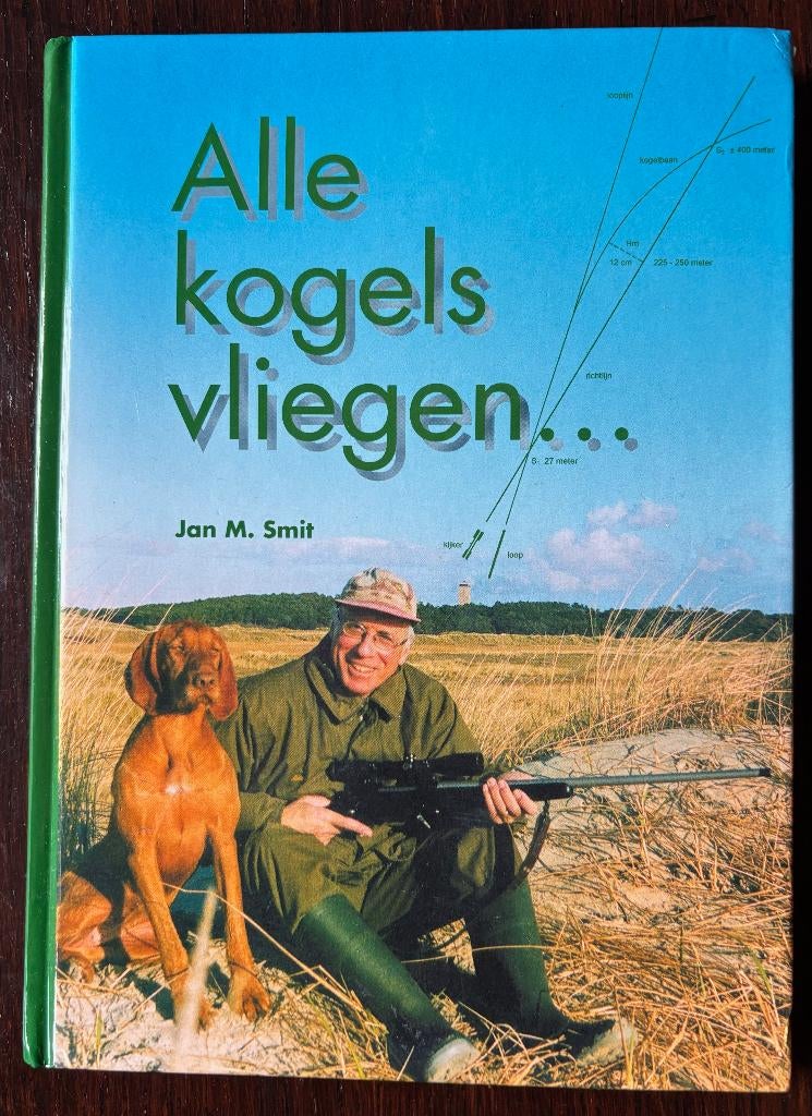 Jacht jagen jachtboeken.  Alle kogels vliegen  Jan.M.Smit., Boeken, Ophalen of Verzenden, Zo goed als nieuw, Natuur algemeen