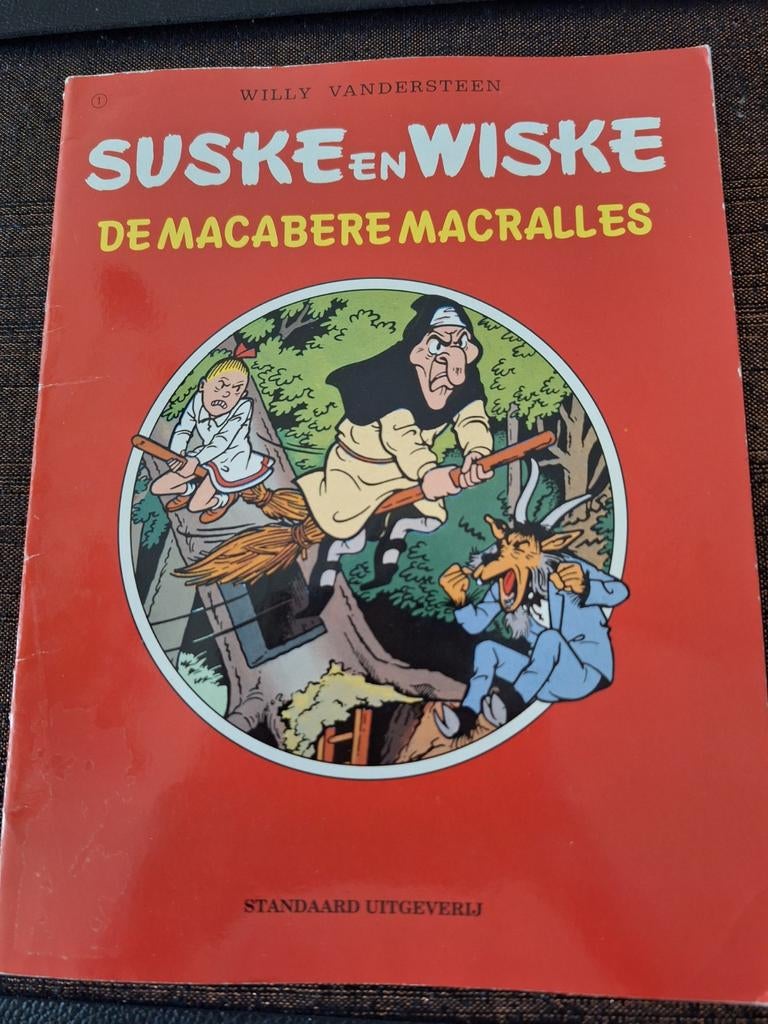 Suske en Wiske: De Macabere Macralles - Speciale Uitgave, Eén stripboek, Ophalen of Verzenden, Gelezen, Willy Vandersteen