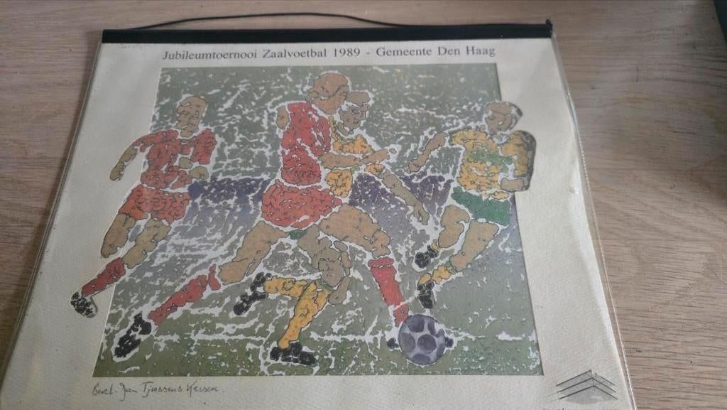 Jubileumboek Zaalvoetbal 1989 - Gemeente Den Haag, Verzamelen, Ophalen of Verzenden