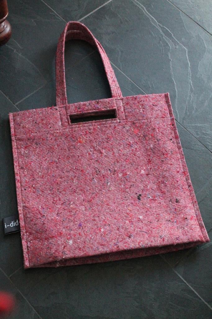 I-did .nl vilten schouder tas ., Ophalen of Verzenden, Zo goed als nieuw, Overige kleuren, Schoudertasje