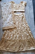 Indian chique party lehenga, Galajurk, Verzenden, Zo goed als nieuw, Indian