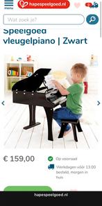 Funkey kinderpiano/vleugel met kruk, Kinderen en Baby's, Speelgoed | Overig, Ophalen of Verzenden, Gebruikt, Jongen of Meisje