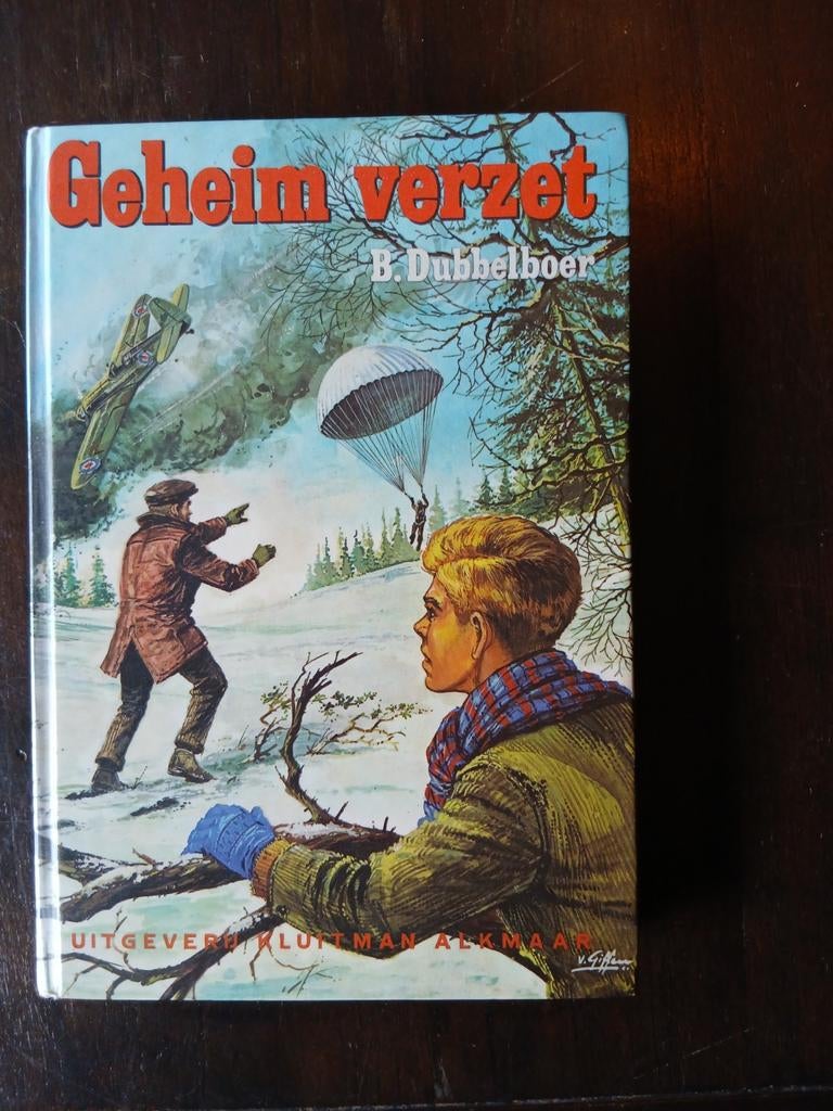 Geheim verzet - B. Dubbelboer (Jeugdboek), Ophalen of Verzenden, Gelezen, B. Dubbelboer, Fictie algemeen
