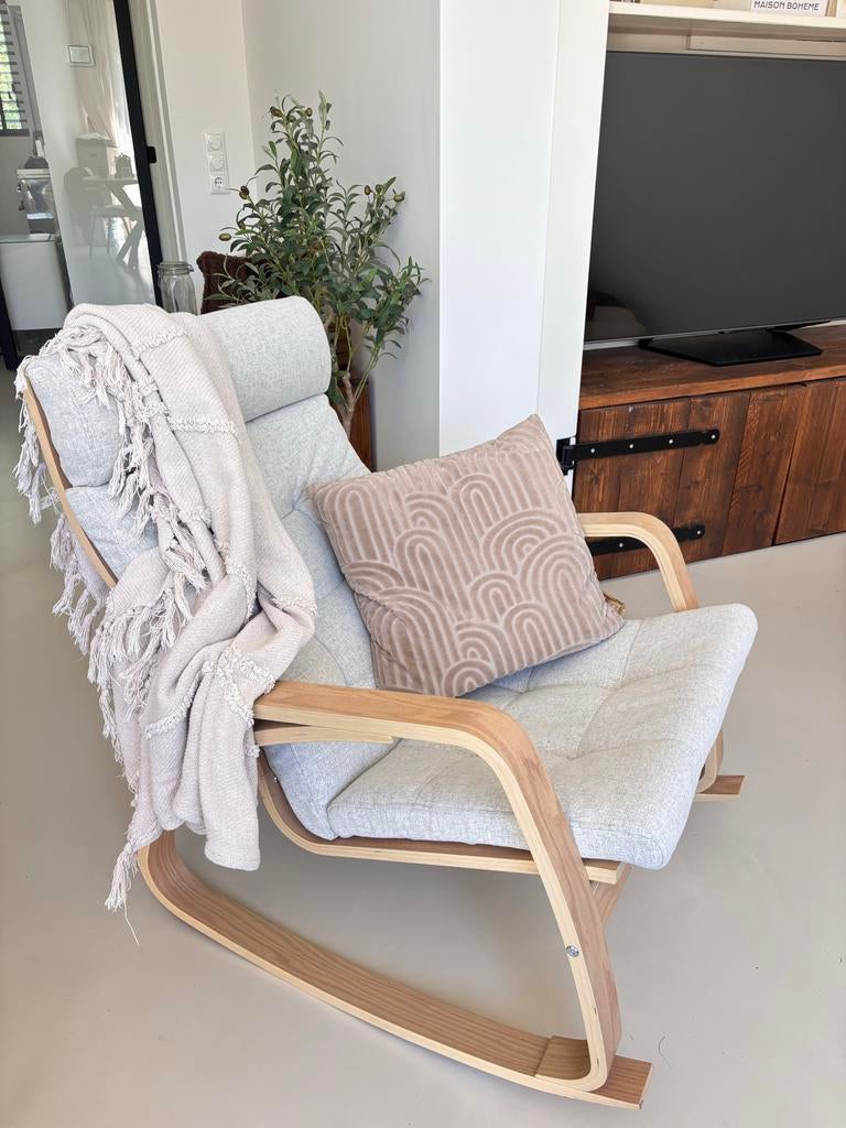 IKEA POÄNG schommelstoel, Ophalen, Wit, Nieuw, Eén