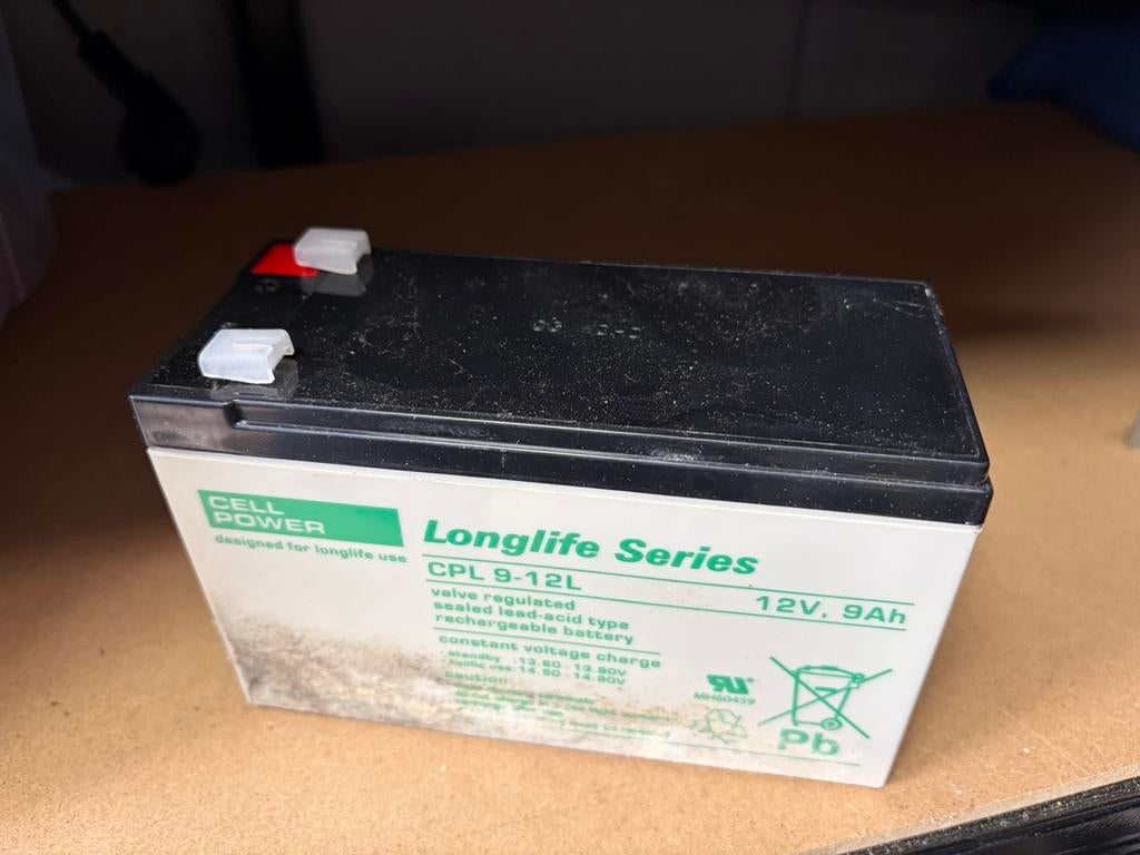 5 batterijen / accu 12V 9ah, Ophalen of Verzenden, Nieuw