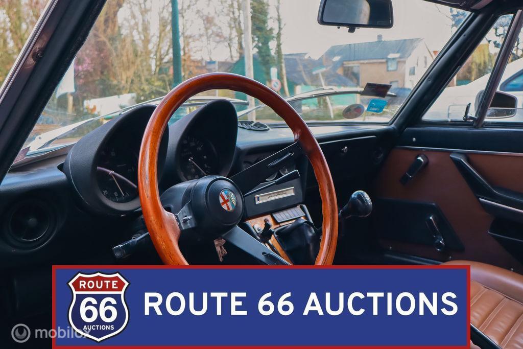 Alfa Romeo Spider 1.6 Aerodinamica | 1983 | Route 66 Auction, Auto's, Oldtimers, Overige carrosserieën, Zwart, Bedrijf, Handgeschakeld