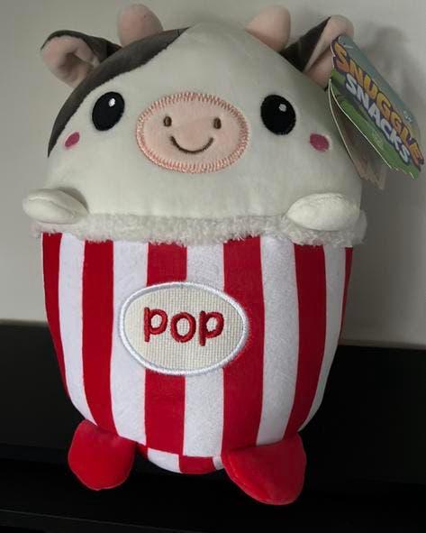 Nieuw! Snuckle snacks popcorn koe, Kinderen en Baby's, Speelgoed | Knuffels en Pluche, Ophalen of Verzenden, Zo goed als nieuw
