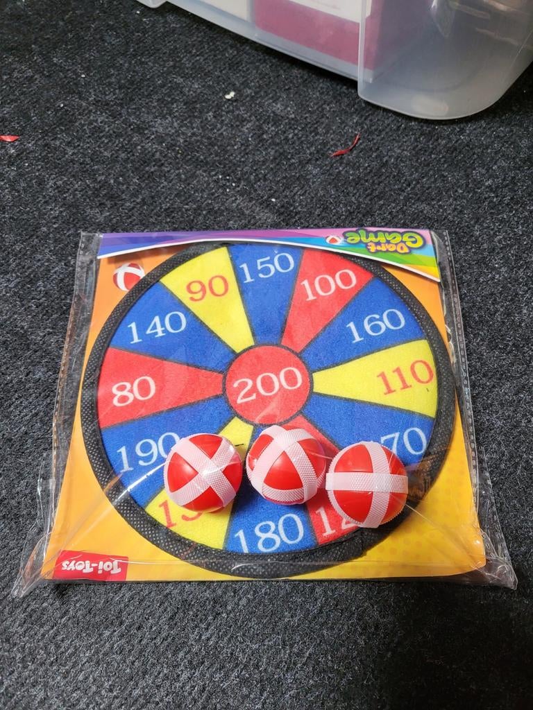 Nieuw dartbord klittenband spel, Ophalen of Verzenden, Nieuw