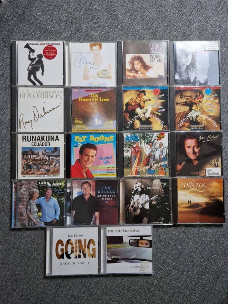 17 diverse cd's o.a.
Ilse de Lange, Bryan Adams, Tol&Tol, Ophalen of Verzenden, Zo goed als nieuw