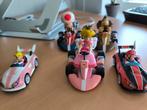 Mario Kart figuren met auto's, Ophalen of Verzenden