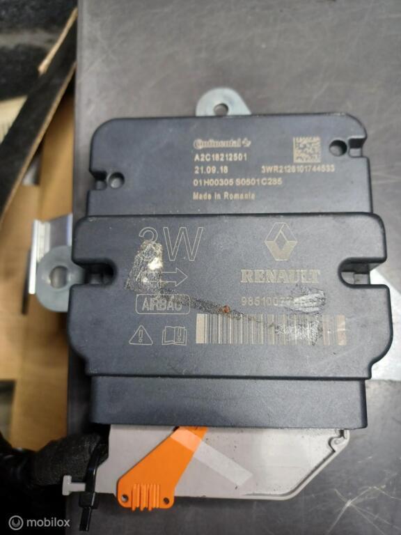 Airbag computer Renault Master '19->) 985100778r 985107767R, Gebruikt, Renault, Ophalen of Verzenden, Renault