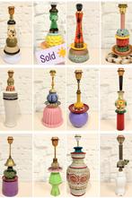 Gratis verzenden lampenvoet keramiek recycle upcycling lamp, Ophalen of Verzenden, Zo goed als nieuw, Overige materialen, Minder dan 50 cm