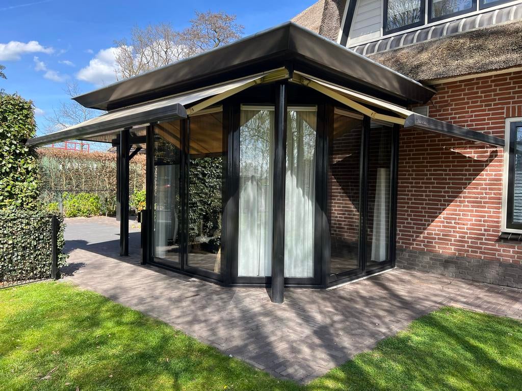 Zonnescherm voor serre of veranda, Tuin en Terras, Ophalen, Gebruikt, Overige typen, 150 tot 300 cm