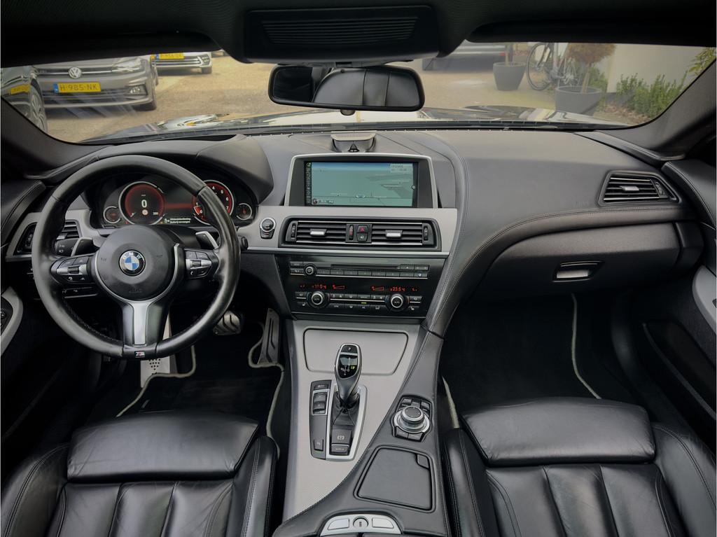 BMW 6 Serie Gran Coupé 650i V8 M-SPORT COMPETITION 540PK PA, Automaat, Achterwielaandrijving, 4395 cc, Zwart