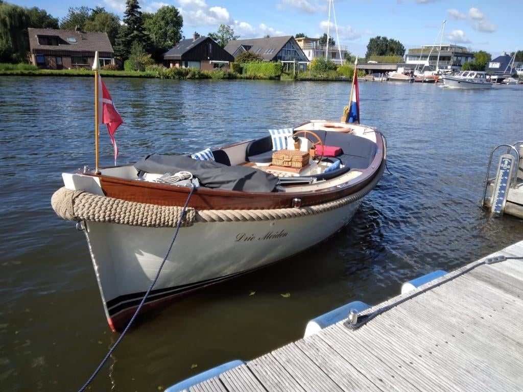 Prachtige Makma Admiraal, Watersport en Boten, Sloepen, Ophalen, 10 tot 30 pk, Gebruikt, Binnenboordmotor