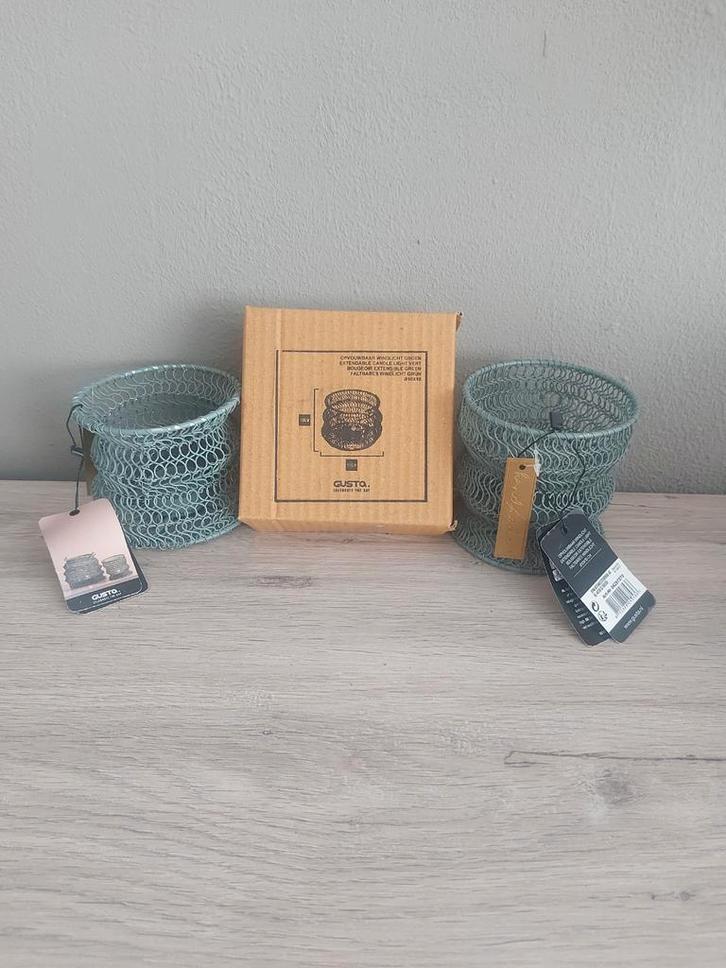 Nieuw Gusta Windlicht - Sfeervolle Verlichting, Huis en Inrichting, Woonaccessoires | Kandelaars en Kaarsen, Nieuw, Kandelaar