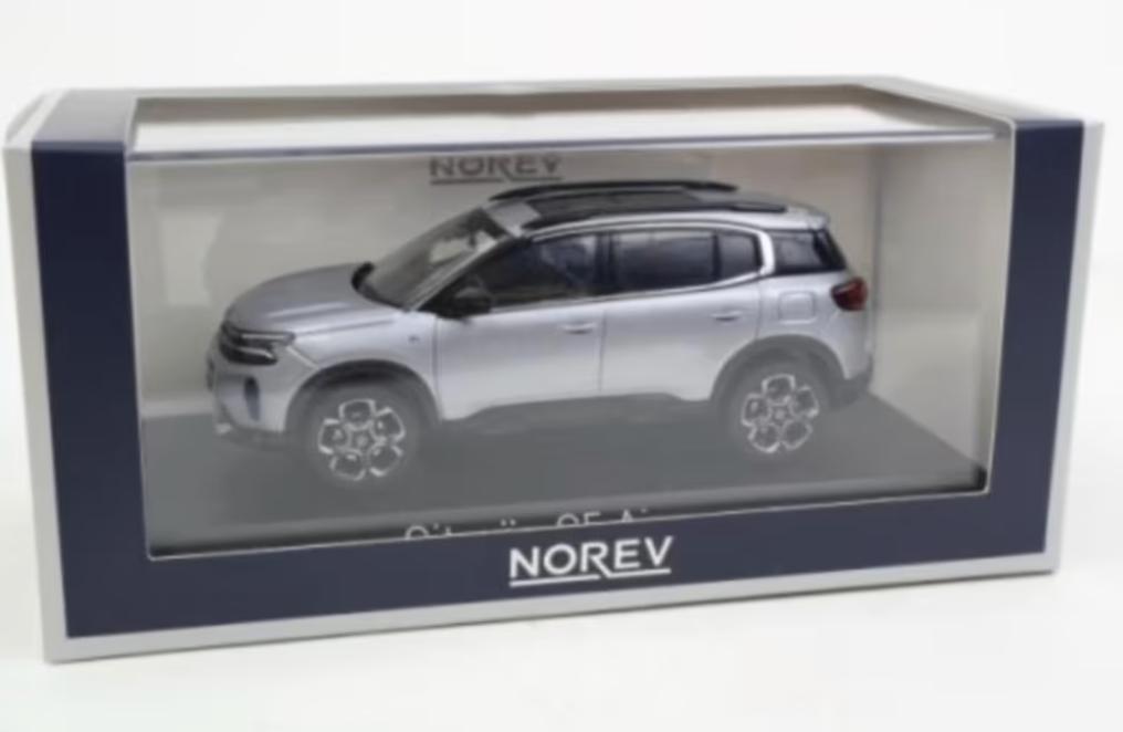 Citroen C5 Aircross '22 Artense Grijs 1:43 NOREV ref: 155565, Verzenden, Nieuw, Auto, Norev