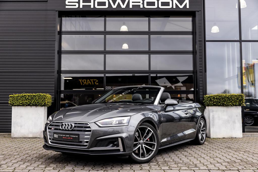 Audi S5 Cabriolet 3.0 TFSI S5 quattro Pro Line Plus, RS-stoe, Auto's, Audi, Gebruikt, 2995 cc, Cabriolet, Leder