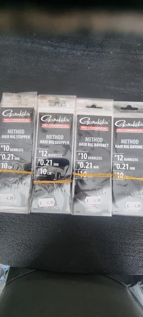 Gamakatsu Method Hair Rig Stopper & Bayonet (4 stuks), Gamakatsu, Ophalen of Verzenden, Haak, Vianen