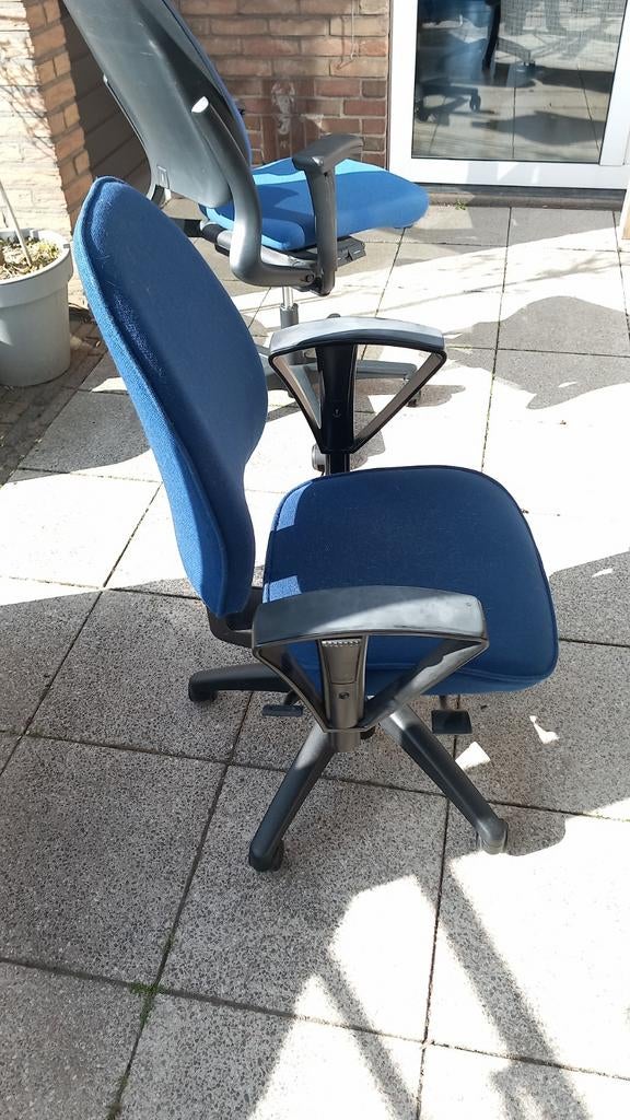Blauwe Bureaustoel - Comfortabel en Verstelbaar, Ophalen of Verzenden