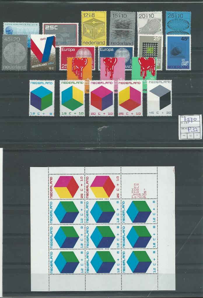 Nederland, Complete Jaargang 1970, Postfris., Postzegels en Munten, Postzegels | Nederland, Postfris, Na 1940, Verzenden