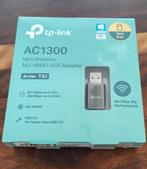 TP-Link AC1300 Mini Wireless MU-MIMO WiFi USB Adapter, Ophalen of Verzenden, Nieuw