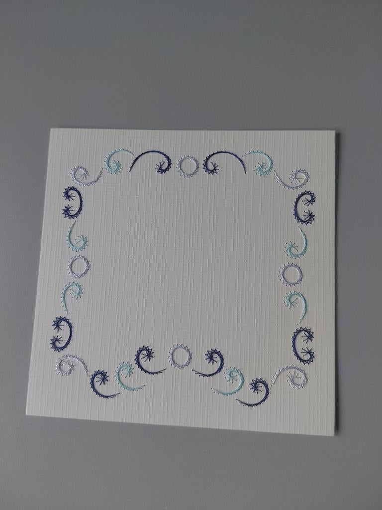 Opleg kaart - borduur  - 81, Ophalen of Verzenden, Nieuw, Overige thema's