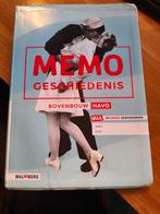 Memo Geschiedenis Bovenbouw HAVO - Malmberg, Ophalen, Gelezen