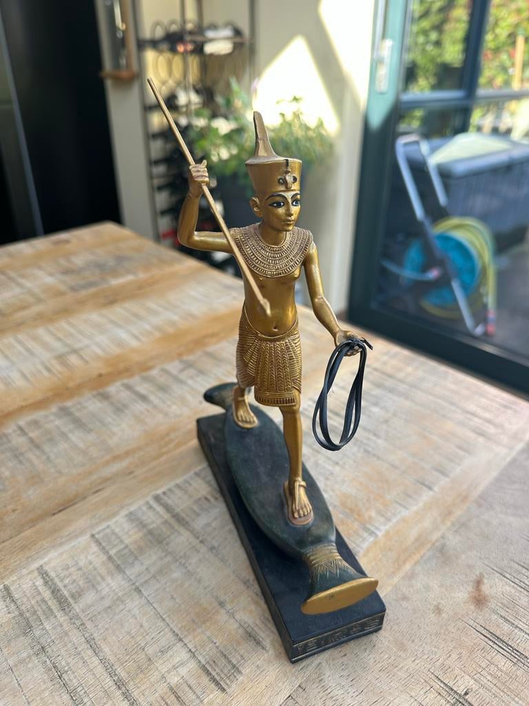 Veronese beeld, gerestaureerd, Verzamelen, Beelden en Beeldjes, Ophalen of Verzenden, Gebruikt, Mens