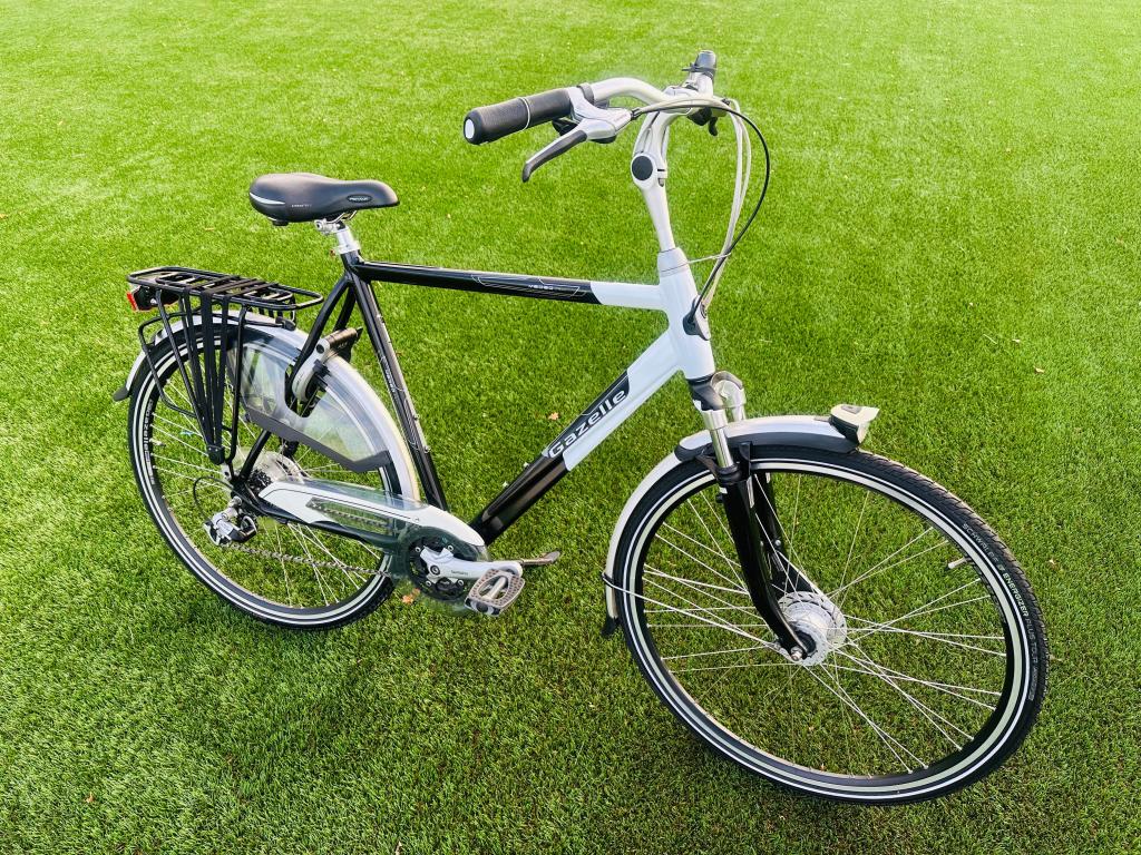 Gazelle Medeo plus herenfiets toerfiets H61 cm, Fietsen en Brommers, Elektrische fietsen, Niet ingevuld, Gebruikt, Niet ingevuld