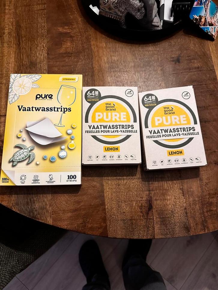 Pure Vaatwasser Strips 228 stuks - Nieuw in doos, Witgoed en Apparatuur, Vaatwasmachines, Nieuw, Eco programma, Ophalen of Verzenden