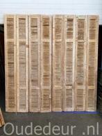 nr. L094 8x hoge oude louvre deur, Niet ingevuld, Niet ingevuld, Niet ingevuld