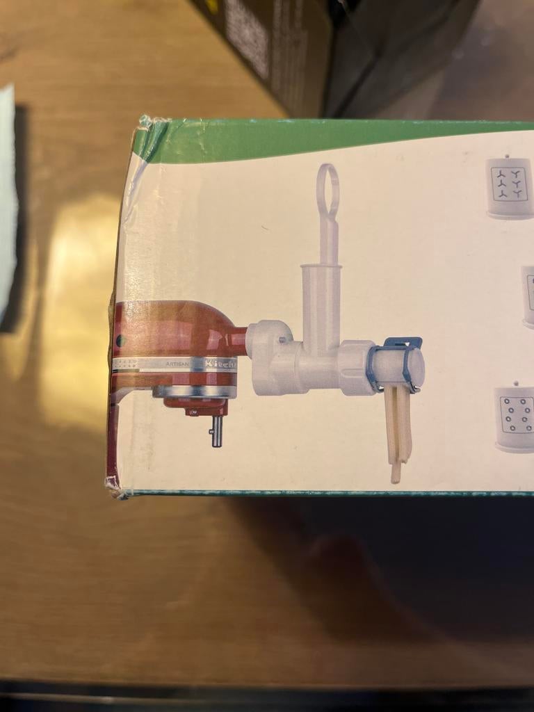 Voor KitchenAid Pasta Press Opzetstuk, 4 liter of meer, Ophalen of Verzenden, Nieuw, 3 snelheden of meer