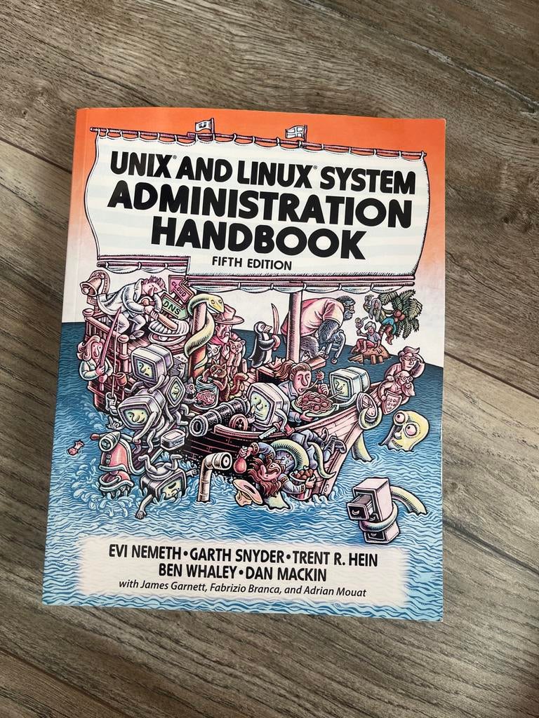 UNIX en Linux Systeembeheer Handboek - Vijfde Editie, Boeken, Informatica en Computer, Zo goed als nieuw, Besturingssystemen, Ophalen