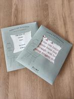 Twee nieuwe kussenslopen met gedicht van Plint, Eenpersoons, Nieuw, Ophalen of Verzenden, Wit