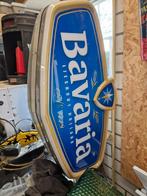 Bavaria lichtreclame dubbelzijdig, Ophalen, Zo goed als nieuw, Reclamebord, Plaat of Schild, Bavaria