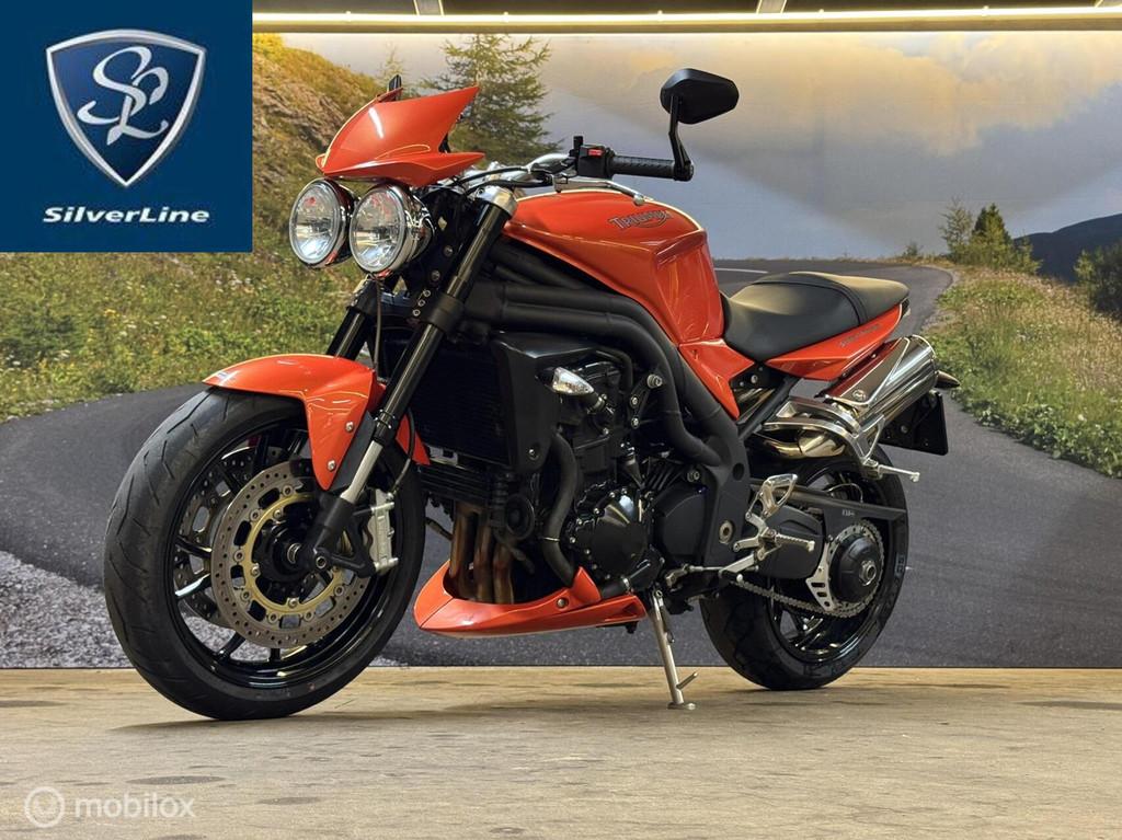 Triumph Speed Triple 1050 – 2009 – Blazing Orange, Bedrijf, 1050 cc, Meer dan 35 kW, Toermotor