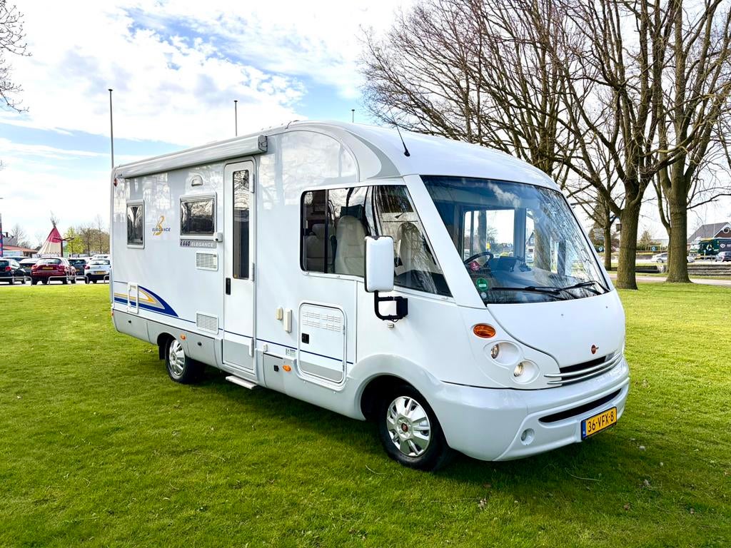 Fiat Burstner Elegance i660 2.8JTD 128PK 2xSolar#119DKM#6.6M, Integraal, Achteruitrijcamera, Ringverwarming, Fiat