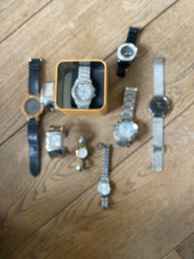 Diverse horloges - Fossil, DKNY, Seiko en meer, Sieraden, Tassen en Uiterlijk, Horloges | Dames, Staal, Fossil, Polshorloge, Ophalen of Verzenden