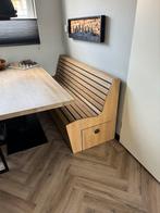 Eettafel bank met grote lade, Ophalen, Rechthoekig, 200 cm of meer, 50 tot 100 cm