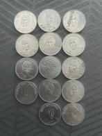 Shell Voetbal Munten Collectie 1970 - Top 20 Spelers, Ophalen of Verzenden, Koningin Juliana, Overige waardes, Setje