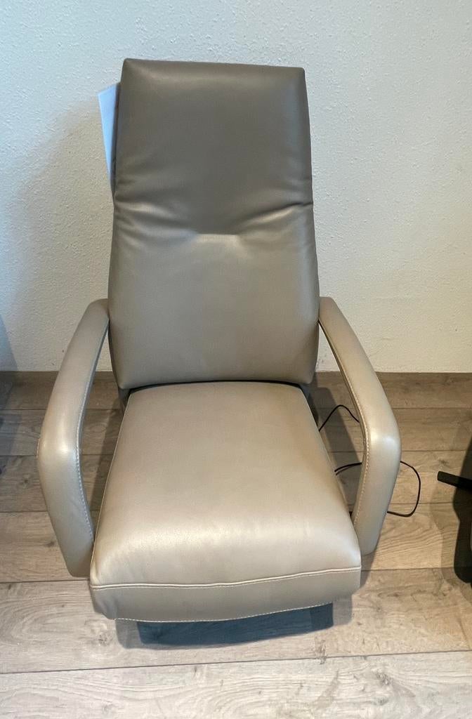 Twinz relaxfauteuil, Ophalen, Minder dan 75 cm, Leer, 50 tot 75 cm