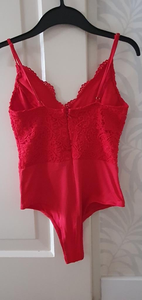 Rode body met kant van Vera & Lucy, Vera en Lucy, Ophalen of Verzenden, Maat 36 (S), Rood