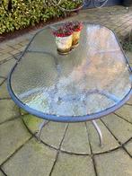 Tuintafel, Tuin en Terras, Tuintafels, Ophalen, Gebruikt, Ovaal, Overige materialen