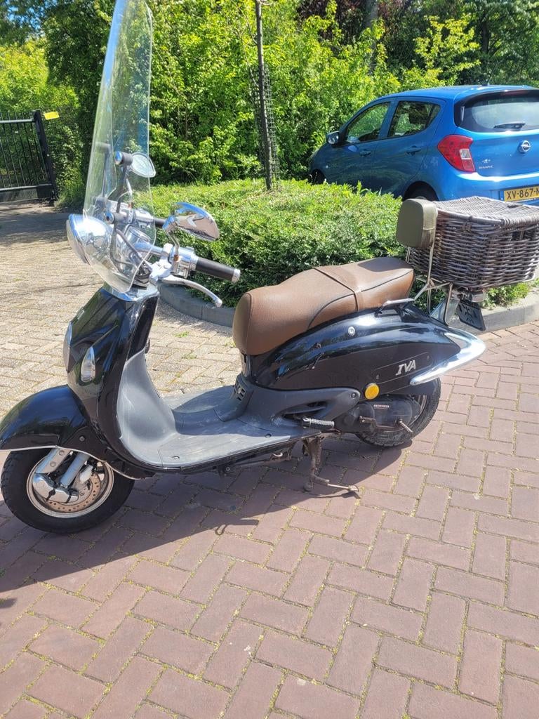 IVA Snorscooter Zwart, Ophalen, Gebruikt, Benzine