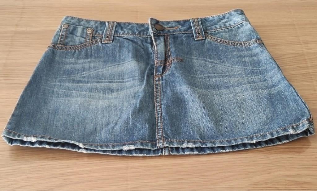 Leuke spijkerrok in prima staat Maat 36, Only, Blauw, Ophalen of Verzenden, Zo goed als nieuw